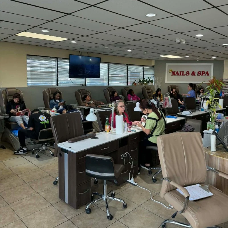 A glimpse inside 360 Nails & Spa in Northglenn